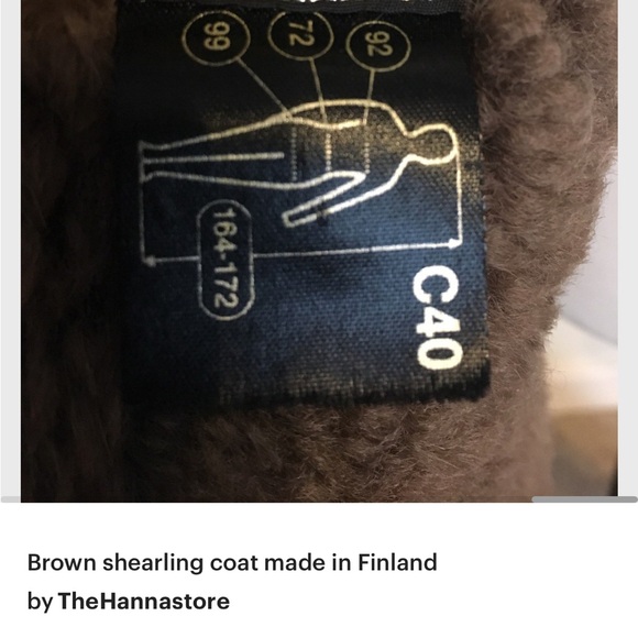 Shearling Brown suede coat - Picture 12 of 14